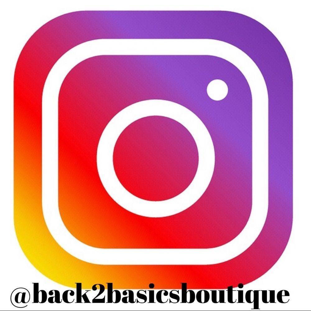Follow us on Instagram @back2basicsboutique